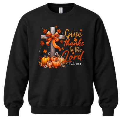 Give Thanks To The Lord Psalm 136:1