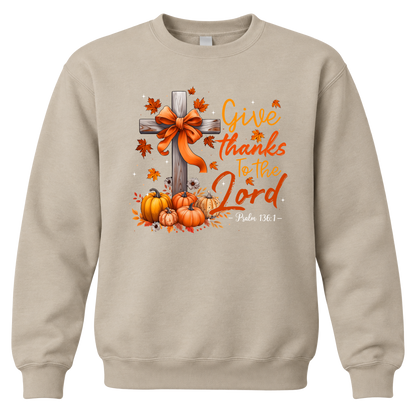 Give Thanks To The Lord Psalm 136:1
